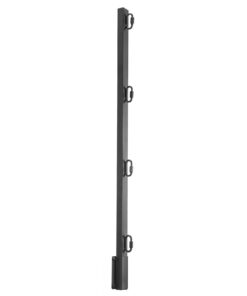 VEVOR 12-Pack 81.5cm Surface Mounted Steel Fence Extender Arms with Twist-Lock for Privacy & Security Enhancement