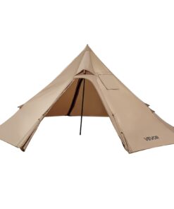 VEVOR 4-Season Tipi Hot Tent with Stove Jack