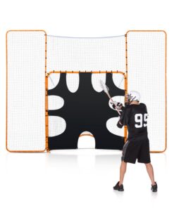 VEVOR 366x274 cm 3-in-1 Lacrosse Goal Net with Backstop