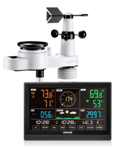 VEVOR 5-in-1 Wireless Weather Station with Sensor