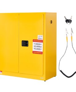 VEVOR 110L Flammable Storage Cabinet with Adjustable Shelves