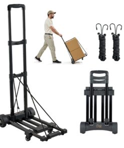 VEVOR Folding Hand Truck with Extendable Base