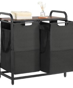VEVOR 2-Section Laundry Sorter with Pull-Out 92L Bags