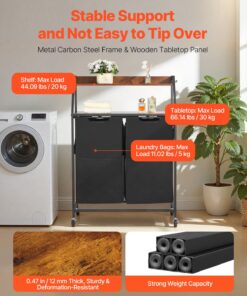 Hooks & Tabletop – 2 Sections