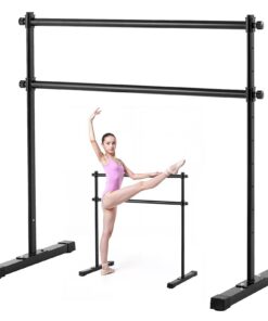 VEVOR Freestanding Adjustable Ballet Barre – Portable Dance & Fitness Bar