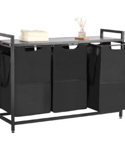 VEVOR 3-Section Laundry Sorter with Pull-Out Waterproof Bags