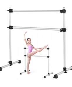 VEVOR Freestanding Adjustable Ballet Barre 117 cm