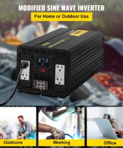 От постоянного тока 12 В до переменного тока 230 В