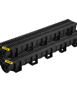 VEVOR Driveway Trench Drain Kit with Plastic Grate