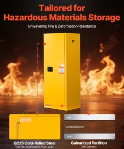 Fireproof Steel Safety Cabinet for Hazardous Liquids