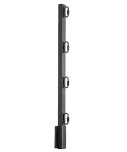 VEVOR 8-Pack Surface-Mounted Steel Fence Extender Arms