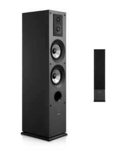 VEVOR 145W 3-Way Floorstanding Tower Speaker with Dual 13.3cm Woofers