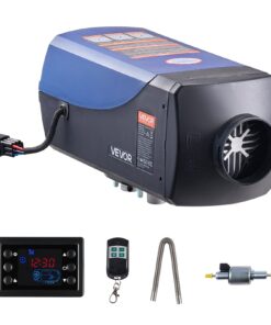 VEVOR 8KW Portable Diesel Air Heater 12V/24V with 10L Tank – Fast Heating