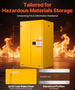Fireproof Steel Safety Locker for Hazardous Liquids