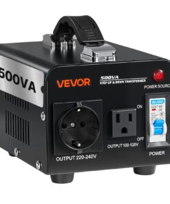 VEVOR 500VA Step Up/Down Voltage Converter Transformer