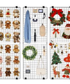 VEVOR 3-Pack Wall-Mounted Grid Panels 610x1828 mm