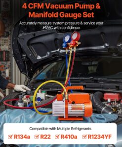 Leak Detector & Bag for R134a R22 R410a R1234YF HVAC Systems