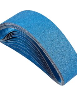VEVOR 100x915mm Zirconia Sanding Belts 10PCS (40–240 Grit) for Metal