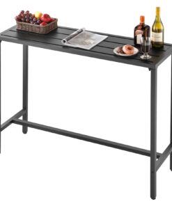 VEVOR Outdoor Bar Table 120x37.5 cm
