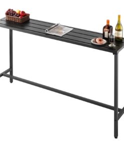 VEVOR 160x37.5 cm Outdoor Bar Table