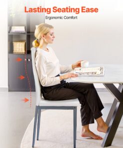 PVC Upholstery & Metal Legs