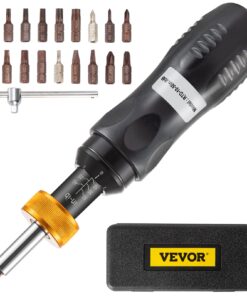 VEVOR 1/4" Drive Torque Screwdriver Set