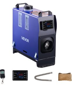 VEVOR 8kW 12V/24V Portable Diesel Air Heater with LCD & Remote