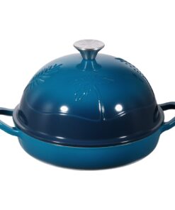VEVOR Enameled Cast Iron Dutch Oven 4.7L – Heavy-Duty Pot with Lid for Bread Baking & Cooking