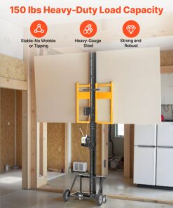 Heavy-Duty 68kg Sheetrock Hoist for Ceiling & Wall
