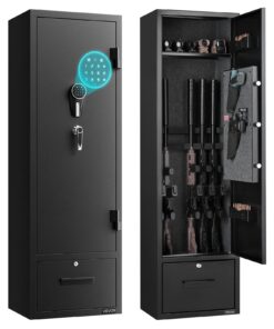 VEVOR Fireproof 4-Gun Safe for Rifles & Pistols