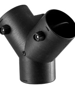 VEVOR 75mm Diesel Heater Y-Connector with 2 Rotatable Valves