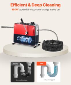 1400 RPM Sewer Snake