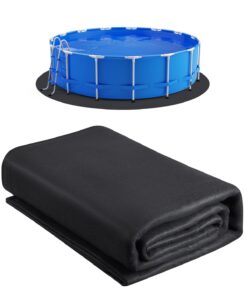 VEVOR 4.6m Round Pool Liner Pad – Extra-Thick Recycled Geotextile Mat for Above Ground Pools