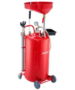 VEVOR 79.5L Portable Waste Oil Drain Tank with Adjustable Funnel