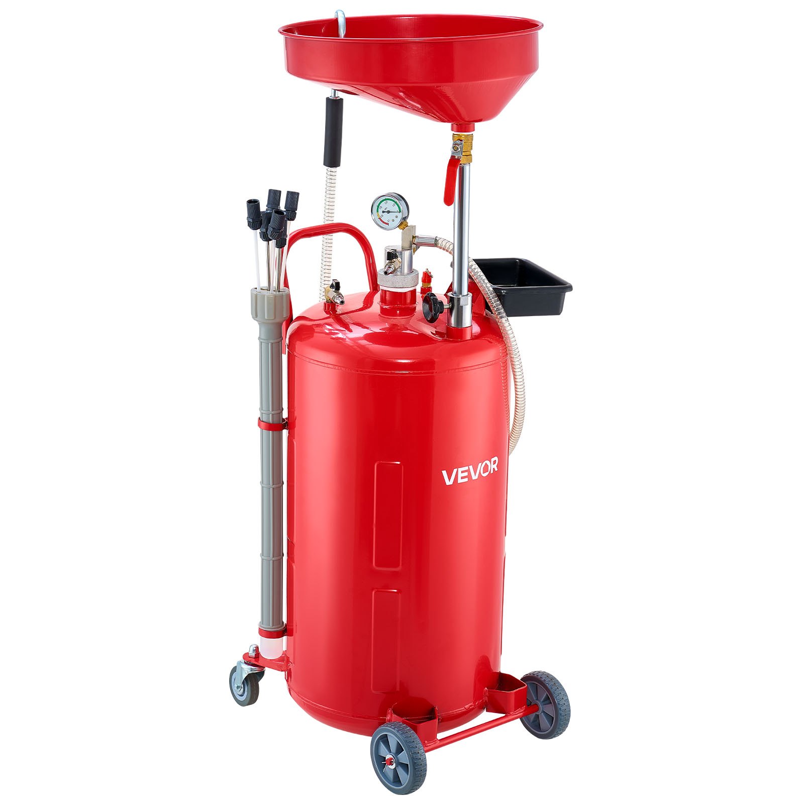 MFQPGJ4Poildraintankm10012  VEVOR Instrumenti un Citi Darbarīki | Pieejami Uzticami Mājas uzlabošanai VEVOR 795L Portable Waste Oil Drain Tank with Adjustable Funnel