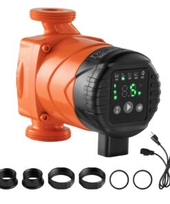 VEVOR LPS25-6BP/130 Hot Water Circulator Pump 58 L/min