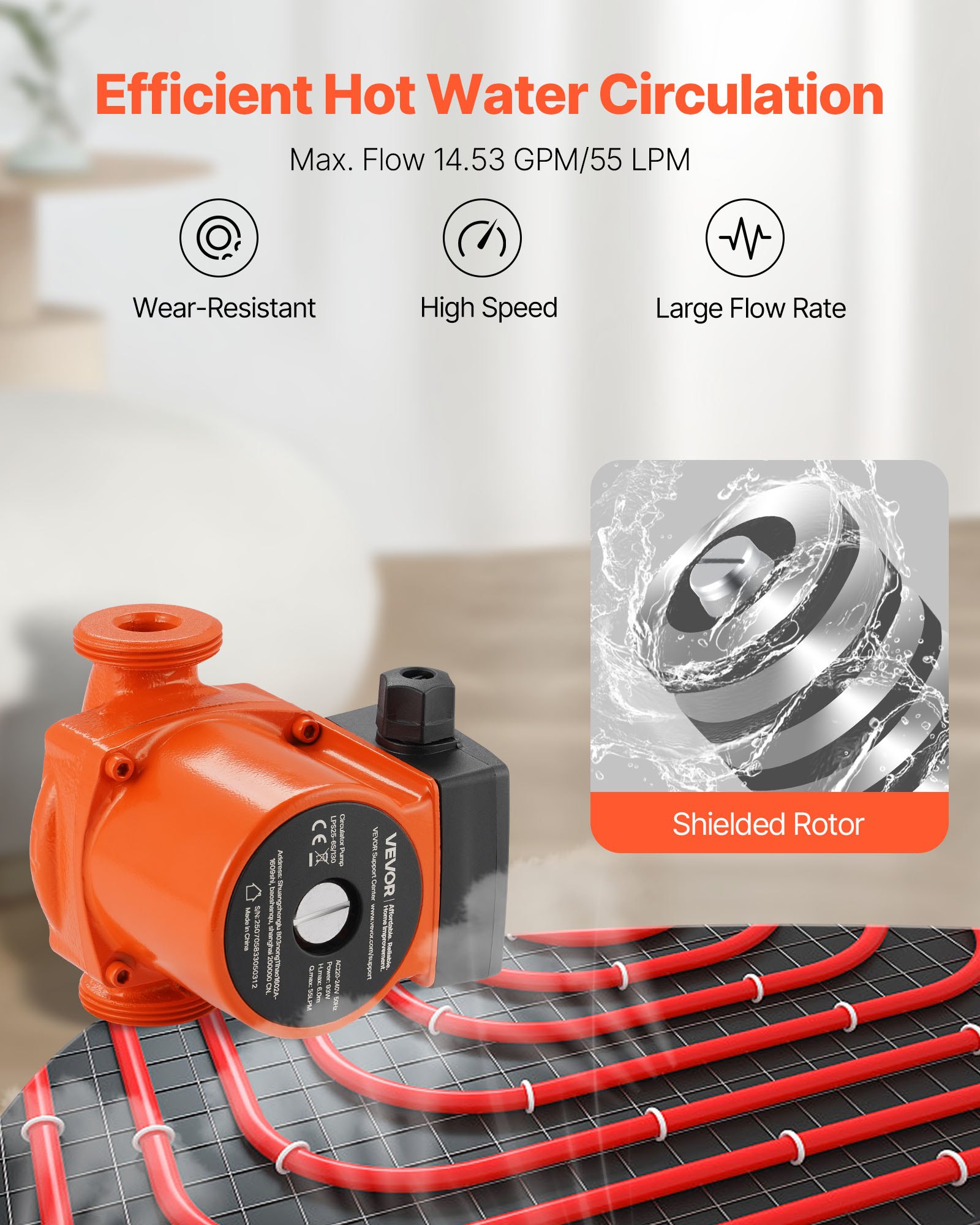 MFQPKBDOcirculatorpumpf3  VEVOR Instrumenti un Citi Darbarīki | Pieejami Uzticami Mājas uzlabošanai 220 240V