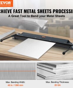 0–135° Sheet Metal Bender for 1 mm Steel & 1.9 mm Aluminum