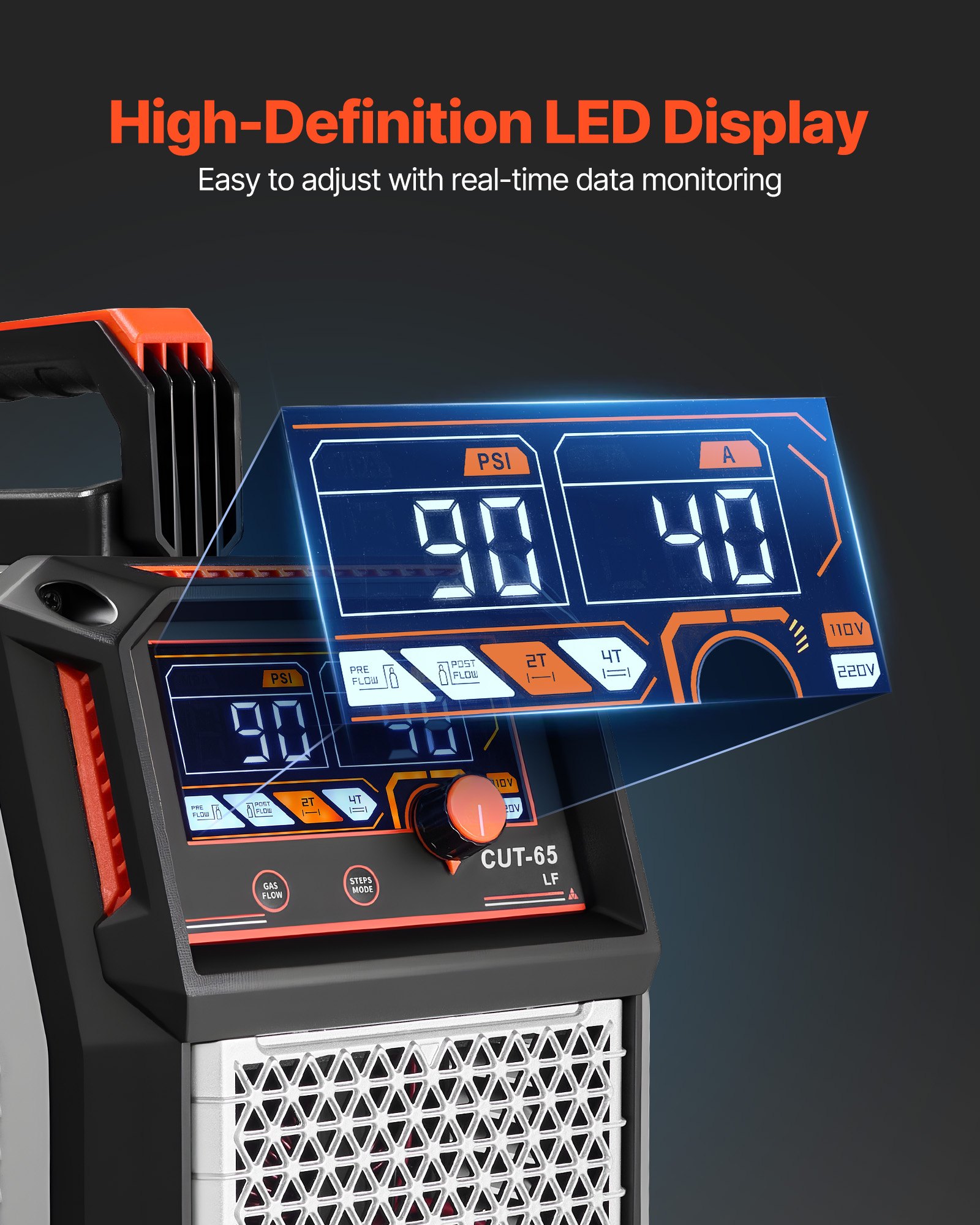 MFRQX8W0plasmacutterf4 VEVOR Instrumenti un Citi Darbarīki | Pieejami Uzticami Mājas uzlabošanai 20mm Max Cut