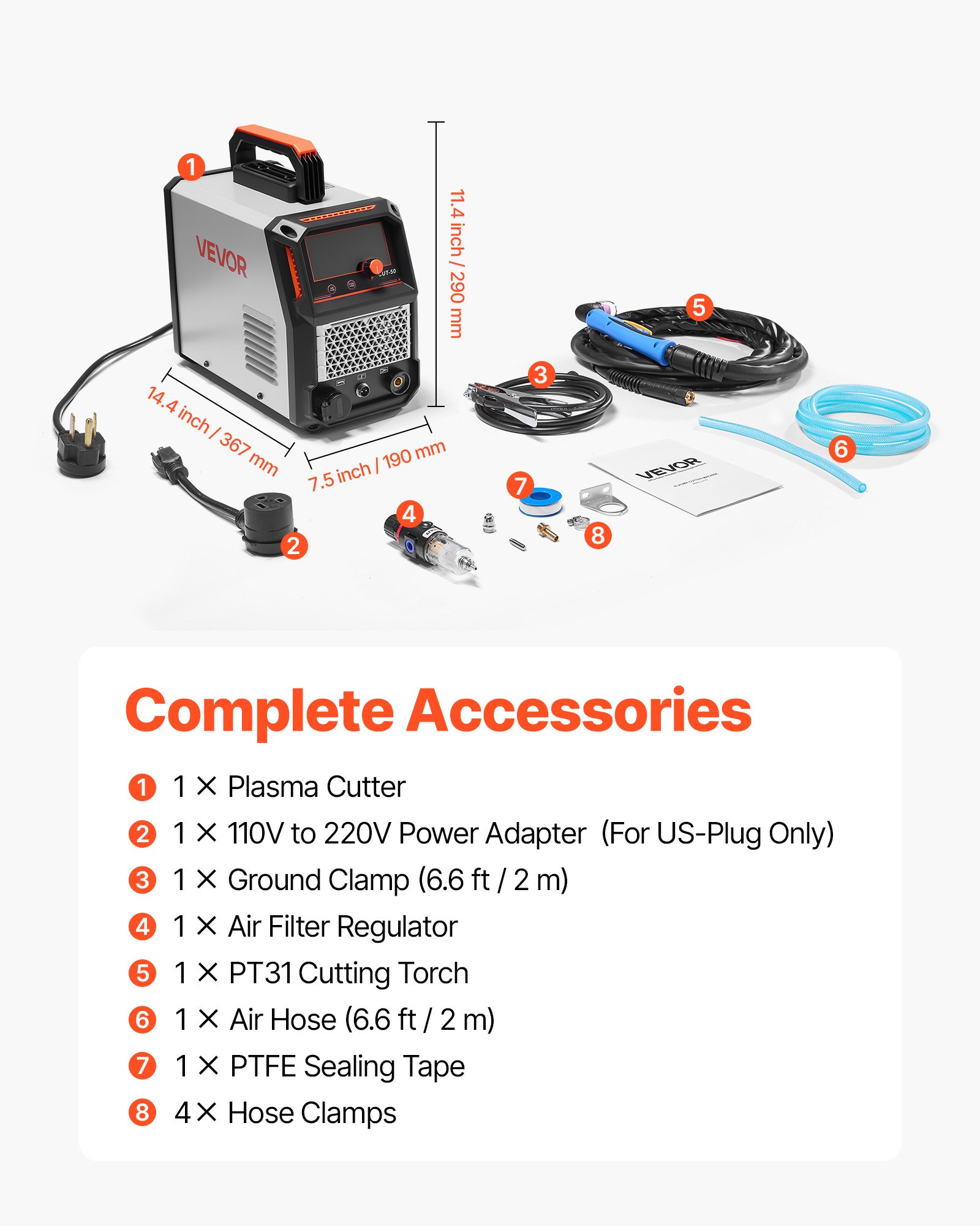 MFRQXRDXplasmacutterf6 VEVOR Instrumenti un Citi Darbarīki | Pieejami Uzticami Mājas uzlabošanai