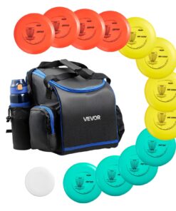 VEVOR Disc Golf Starter Set with 12 Discs + Mini Marker