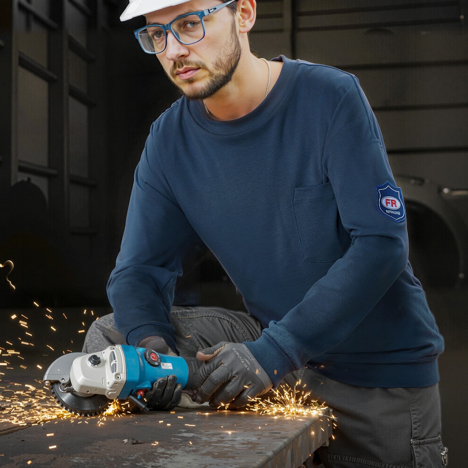 MFV666SLlongsleeveflameresistanttshirtm100112  VEVOR Instrumenti un Citi Darbarīki | Pieejami Uzticami Mājas uzlabošanai