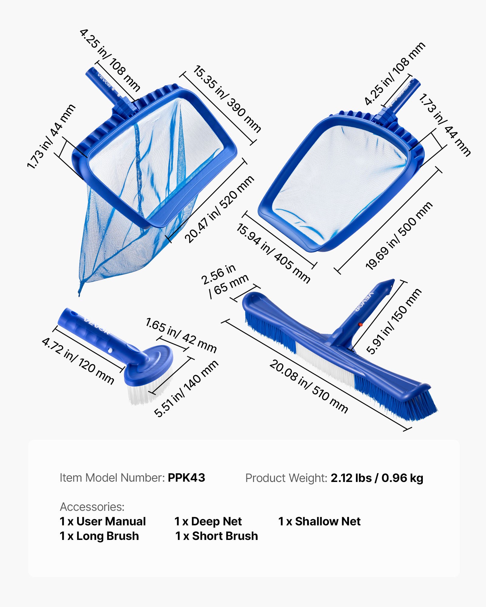MFVJ23NEpoolcleaningkitf6  VEVOR Instrumenti un Citi Darbarīki | Pieejami Uzticami Mājas uzlabošanai