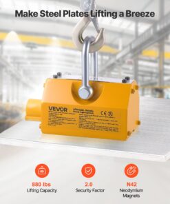 Safety Handle & Hook for Steel Plate & Pipe Lifting