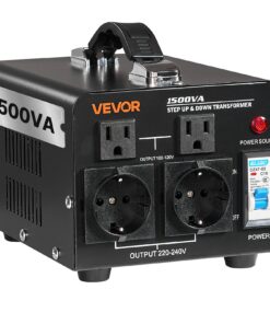 VEVOR 1500VA Voltage Converter Transformer