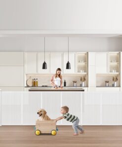 VEVOR White Retractable Baby & Pet Gate