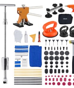 VEVOR 100 PCS Paintless Dent Repair Kit with Slide Hammer