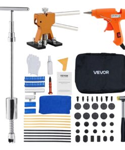 VEVOR 61-Piece Paintless Dent Repair Kit with T-Bar