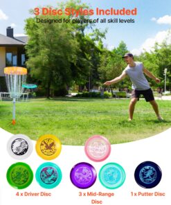 TPU Flying Discs with Putter