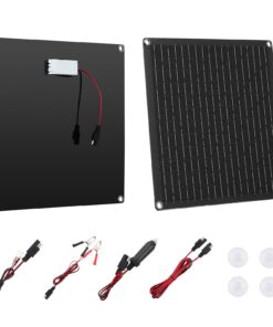 VEVOR 20W 12V Solar Battery Charger with Smart Controller